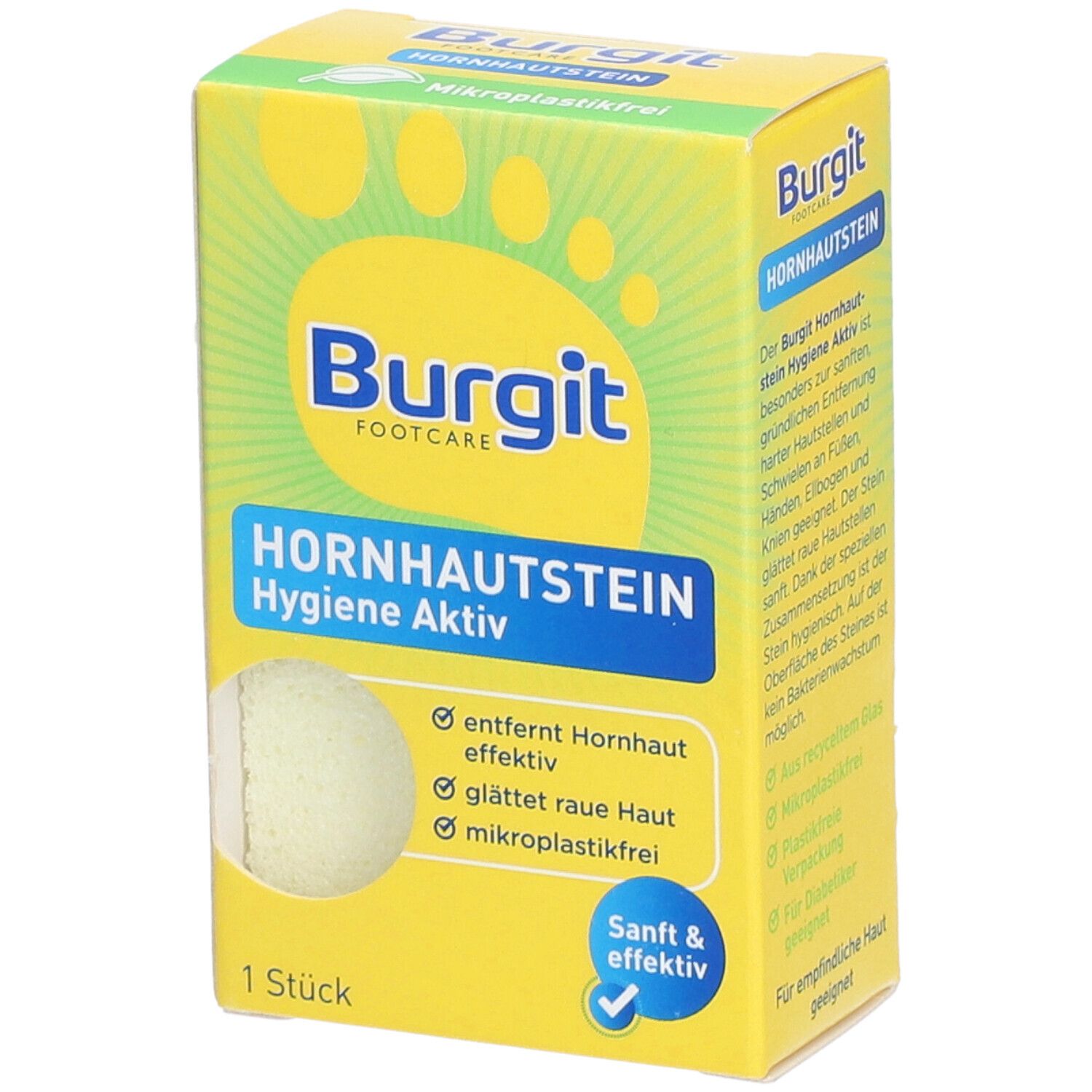 Hornhaut Stein Aktiv Burgit 1 St Sonstige