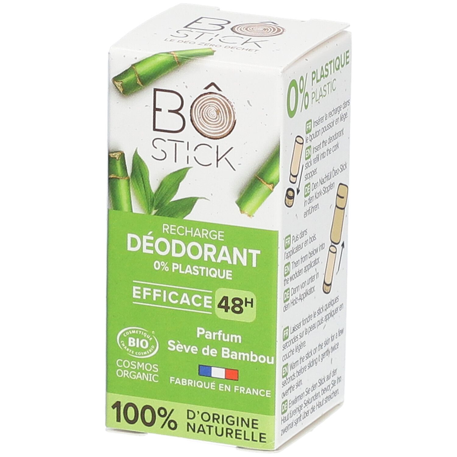BÔ Deodorant Bambussaft Refill