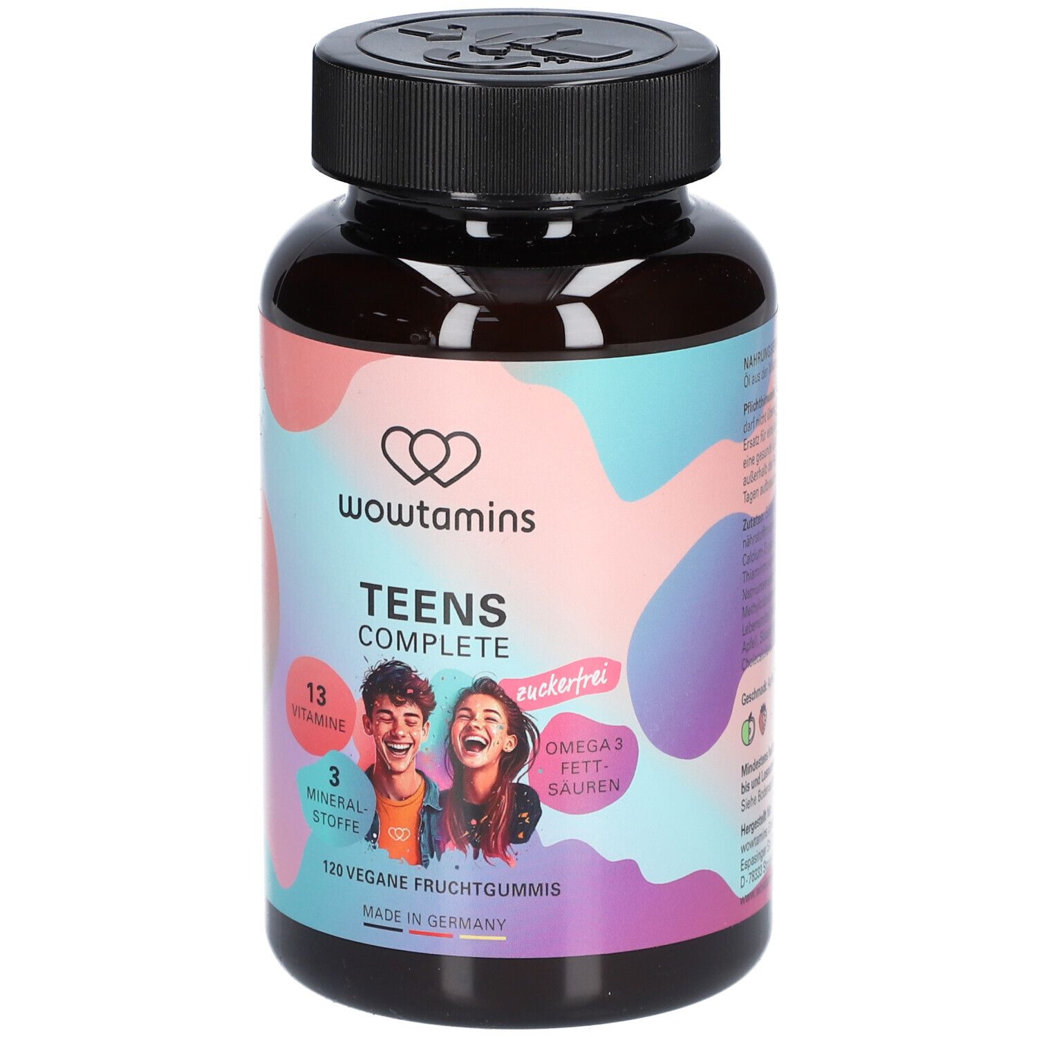  wowtamins TEENS COMPLETE zuckerfrei
