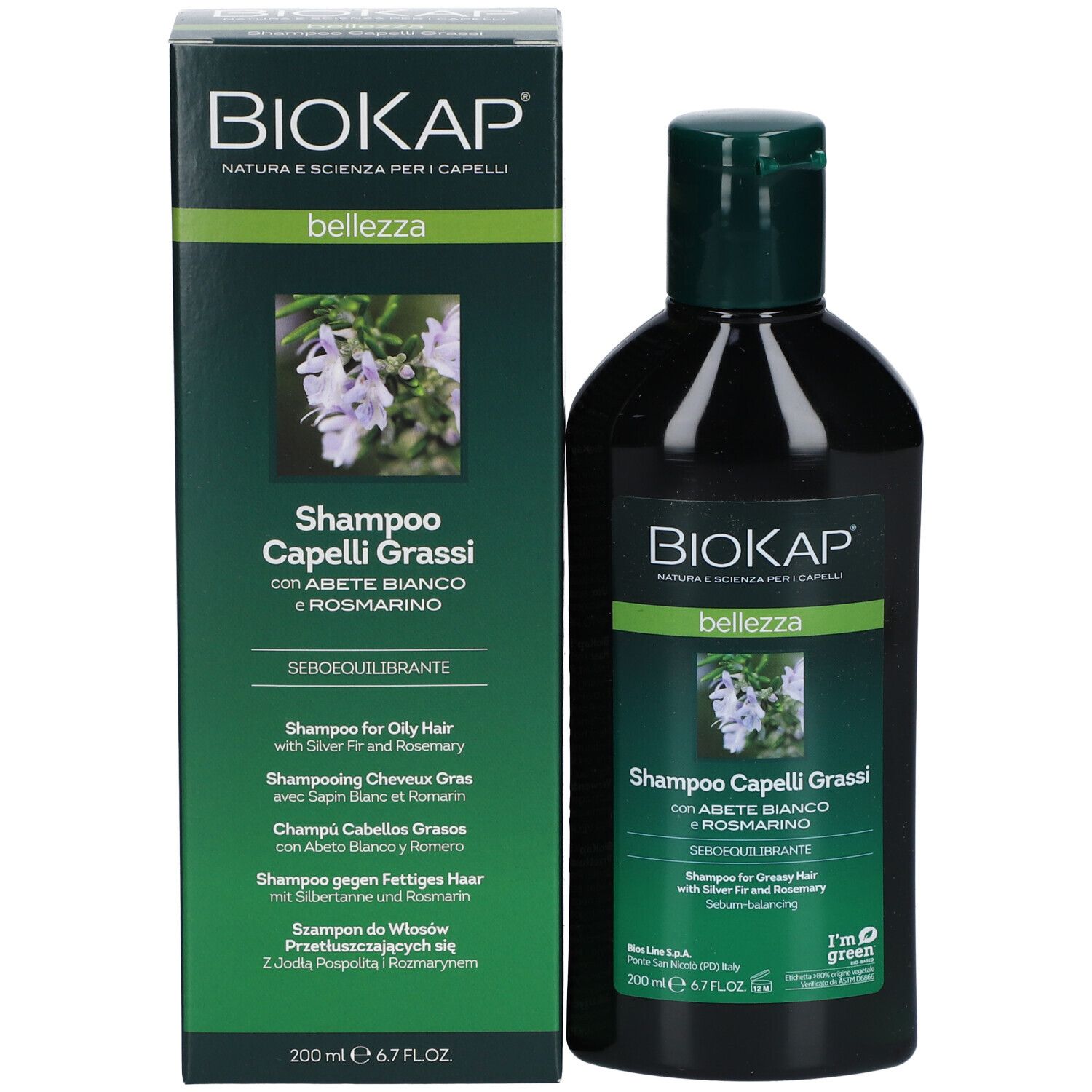 BioKap® Shampoo Sibertanne & Rosmarin