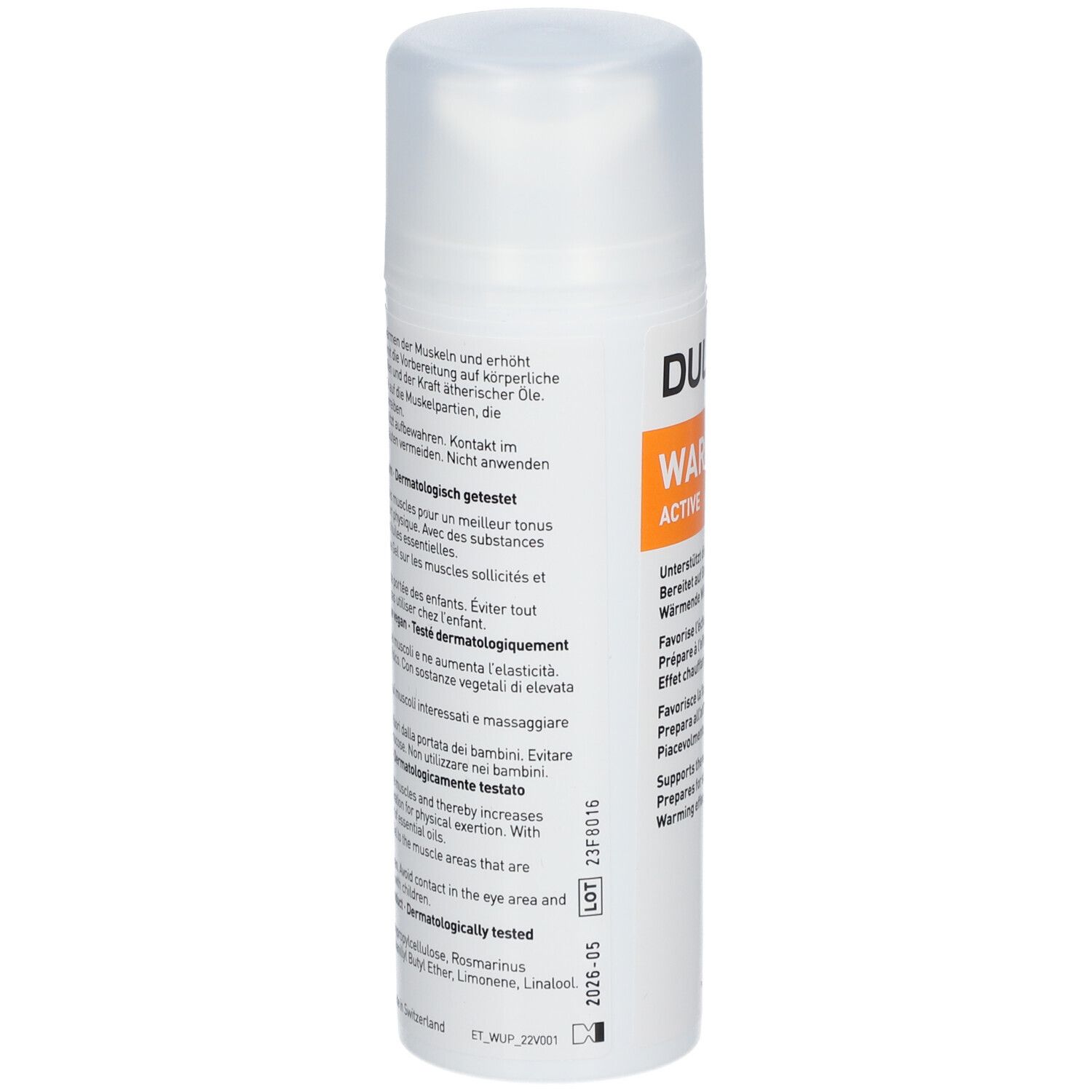 Dul-X Gel-Cr Warm UP Active 150 ml Creme