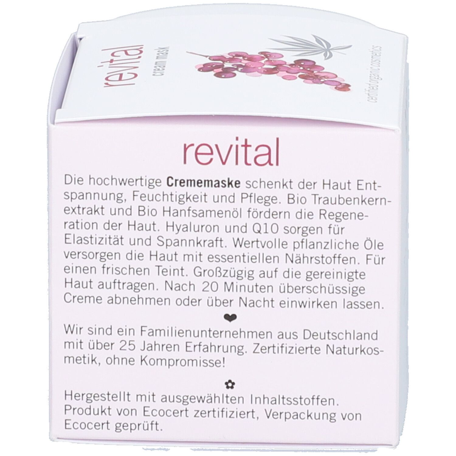 ECO Cosm Revital Cr-Msk 50 ml Gesichtsmaske