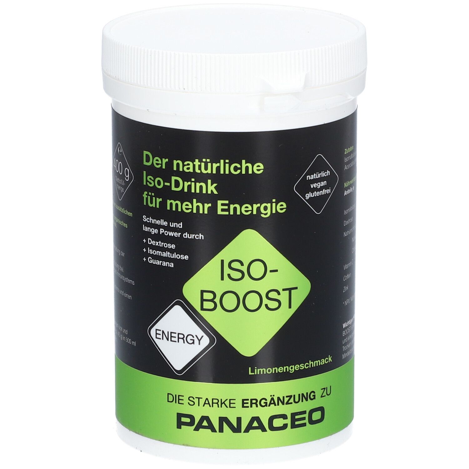 Panaceo PLV Energy Iso-Boost 400 g Pulver