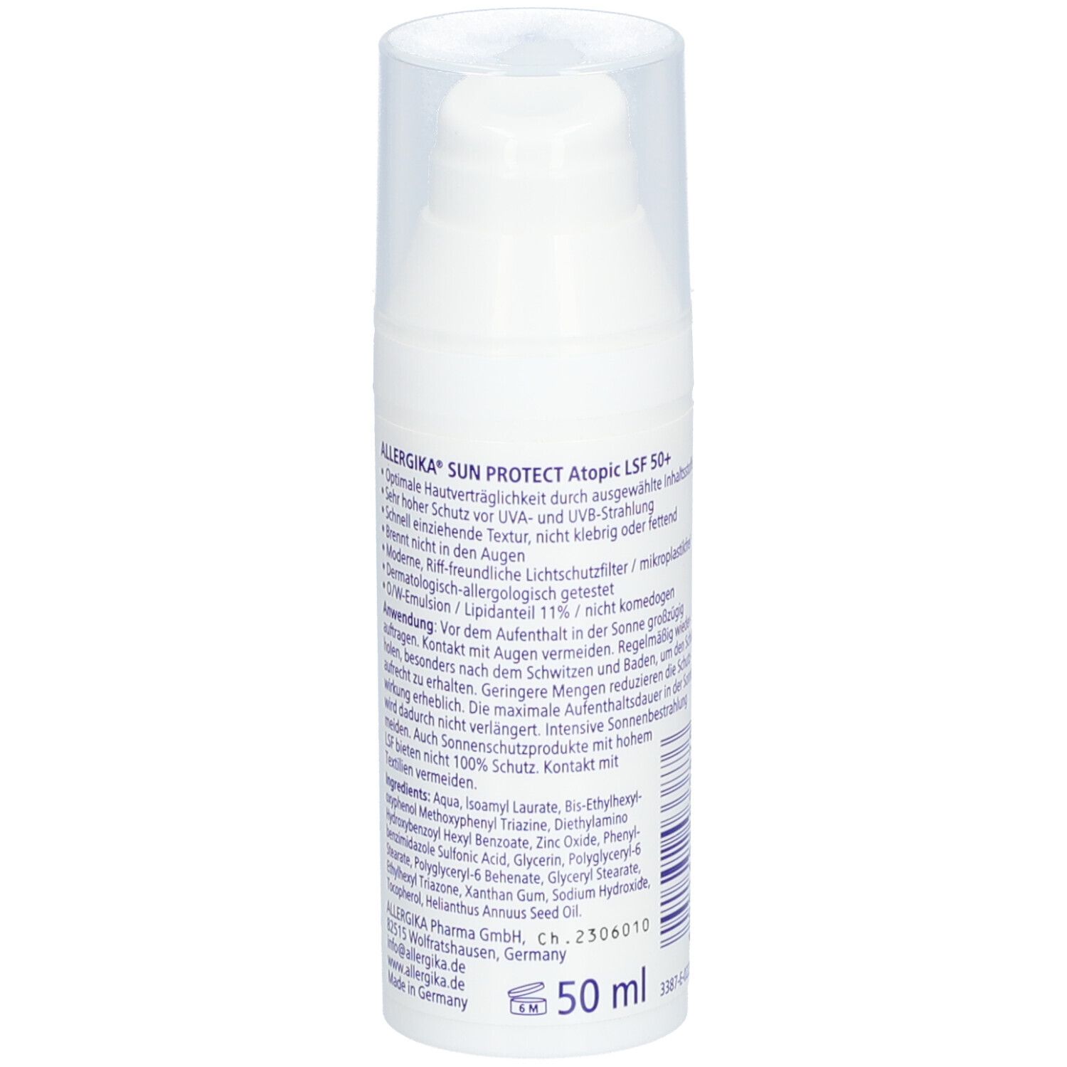ALLERGIKA® SUN PROTECT Anti-Photo-Aging SPF 50+
