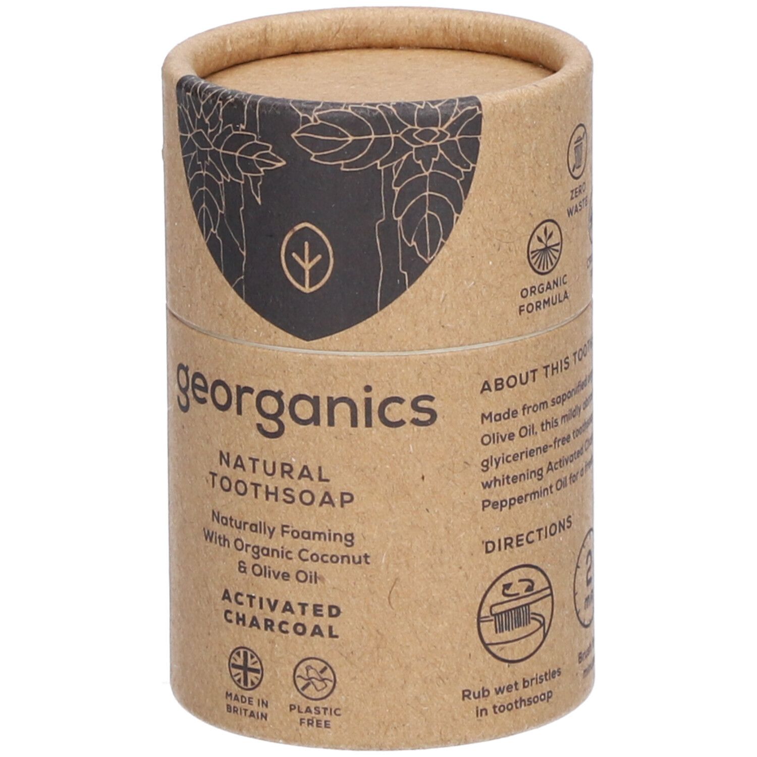 georganics NATURAL TOOTHSHOP ACTIVATED CHARCOAL