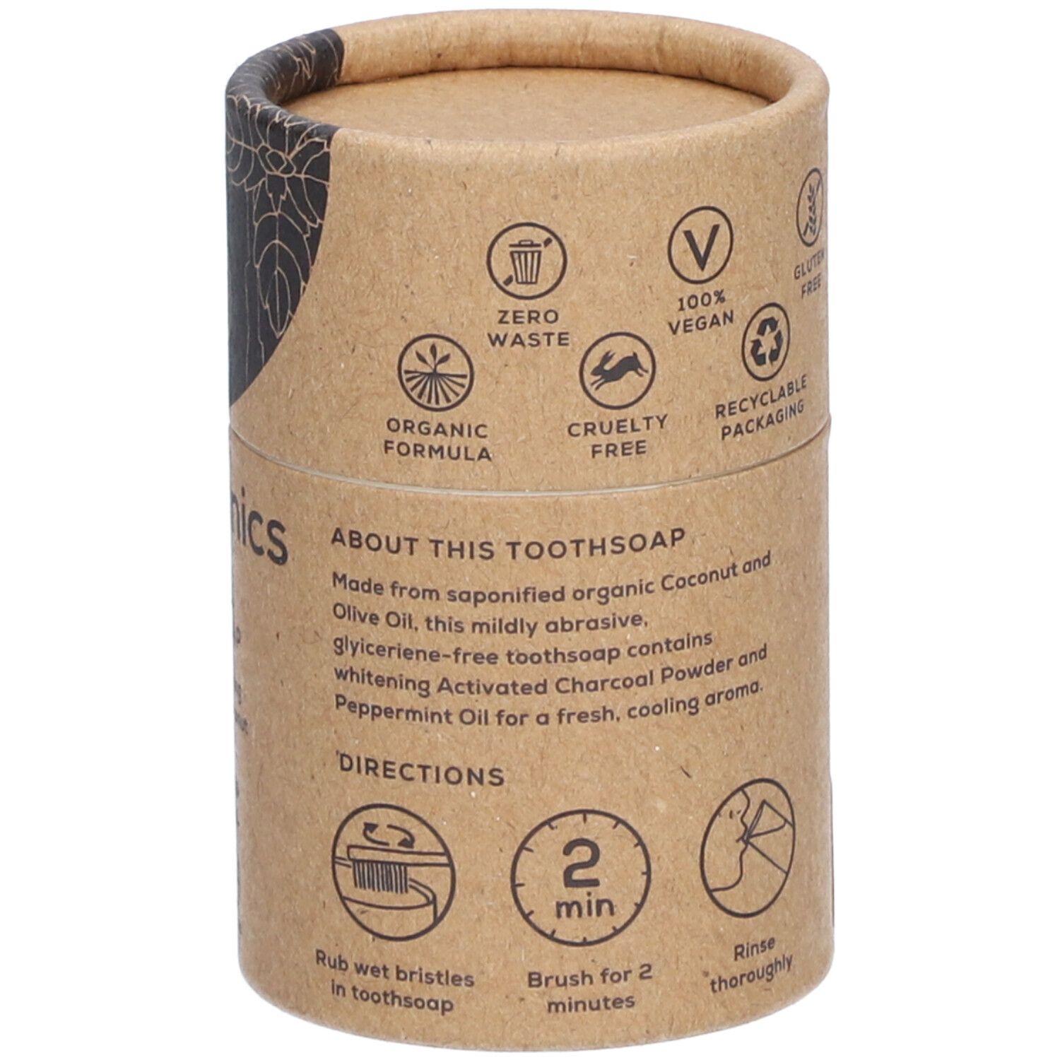 georganics NATURAL TOOTHSHOP ACTIVATED CHARCOAL