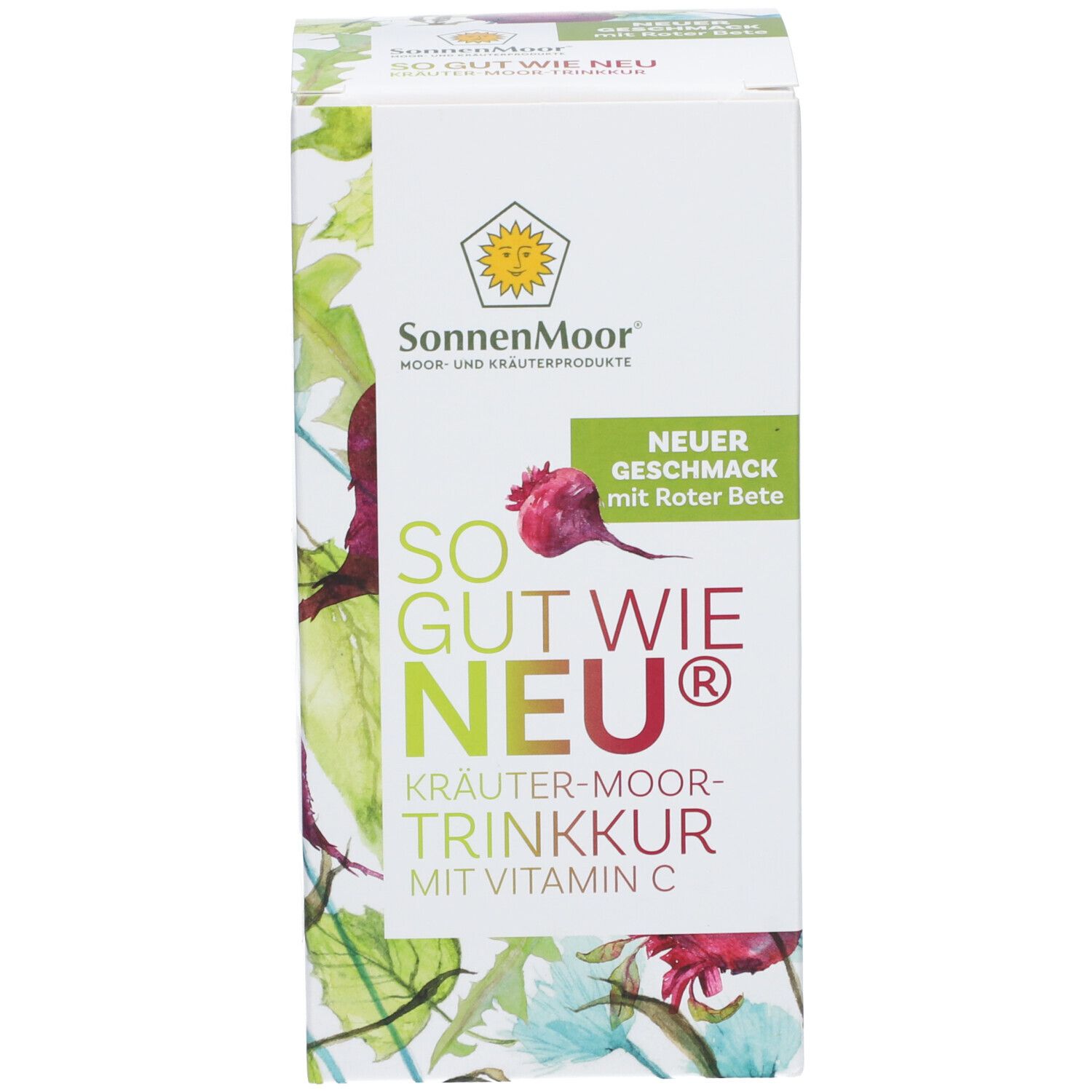 SonnenMoor® SO GUT WIE NEU® Trinkkur mit Roter Bete