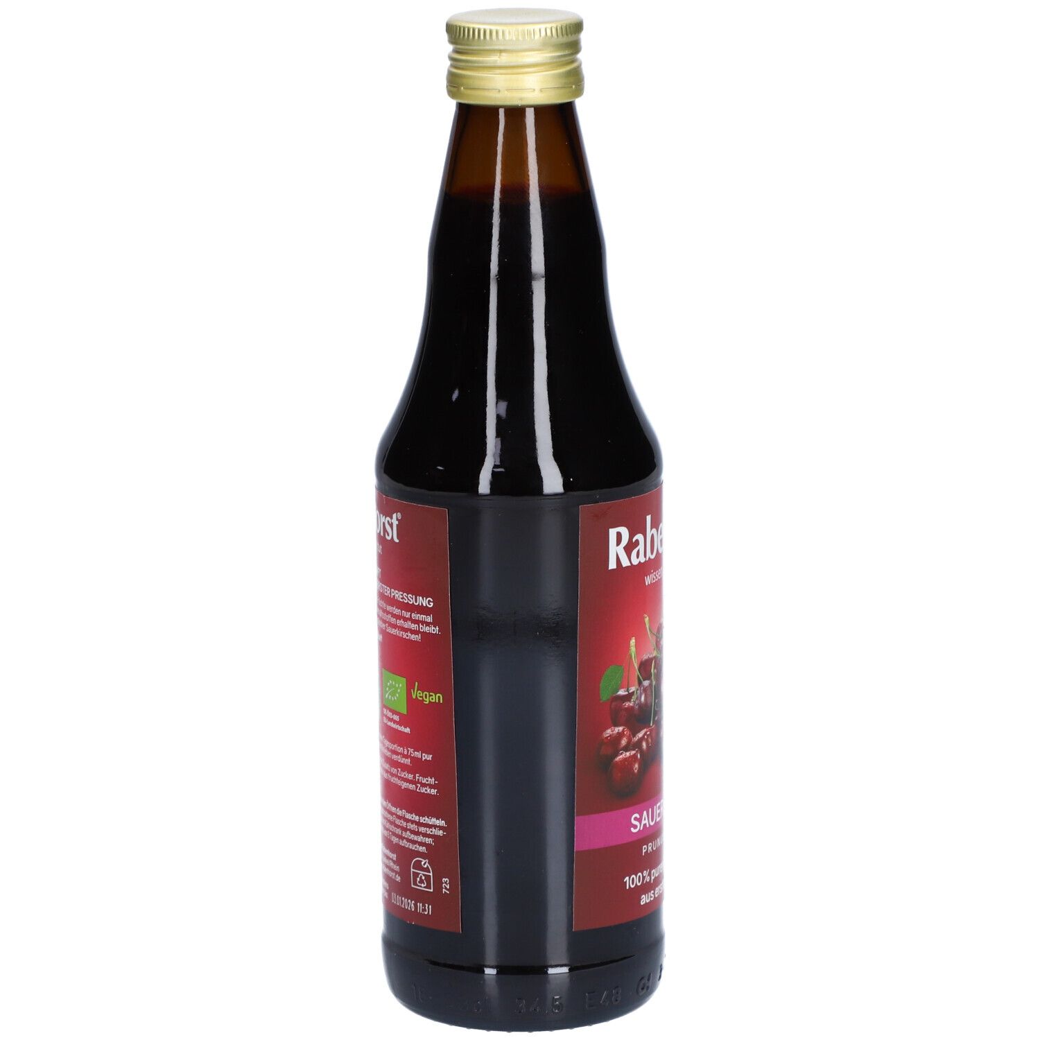 Rabenhorst BIO SFT Sauerkir 330 ml Retard-Saft