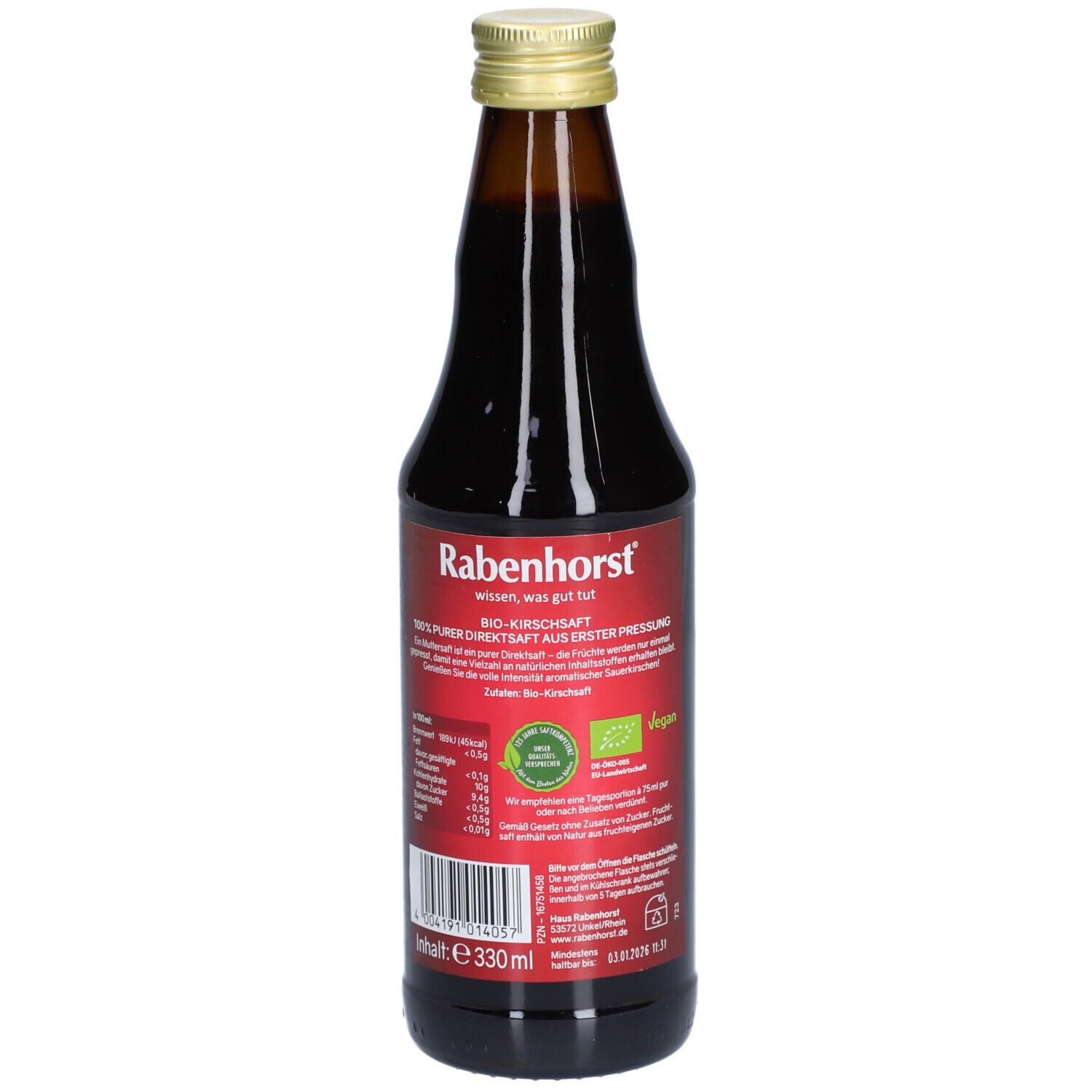 Rabenhorst Sauerkirsche Muttersaft