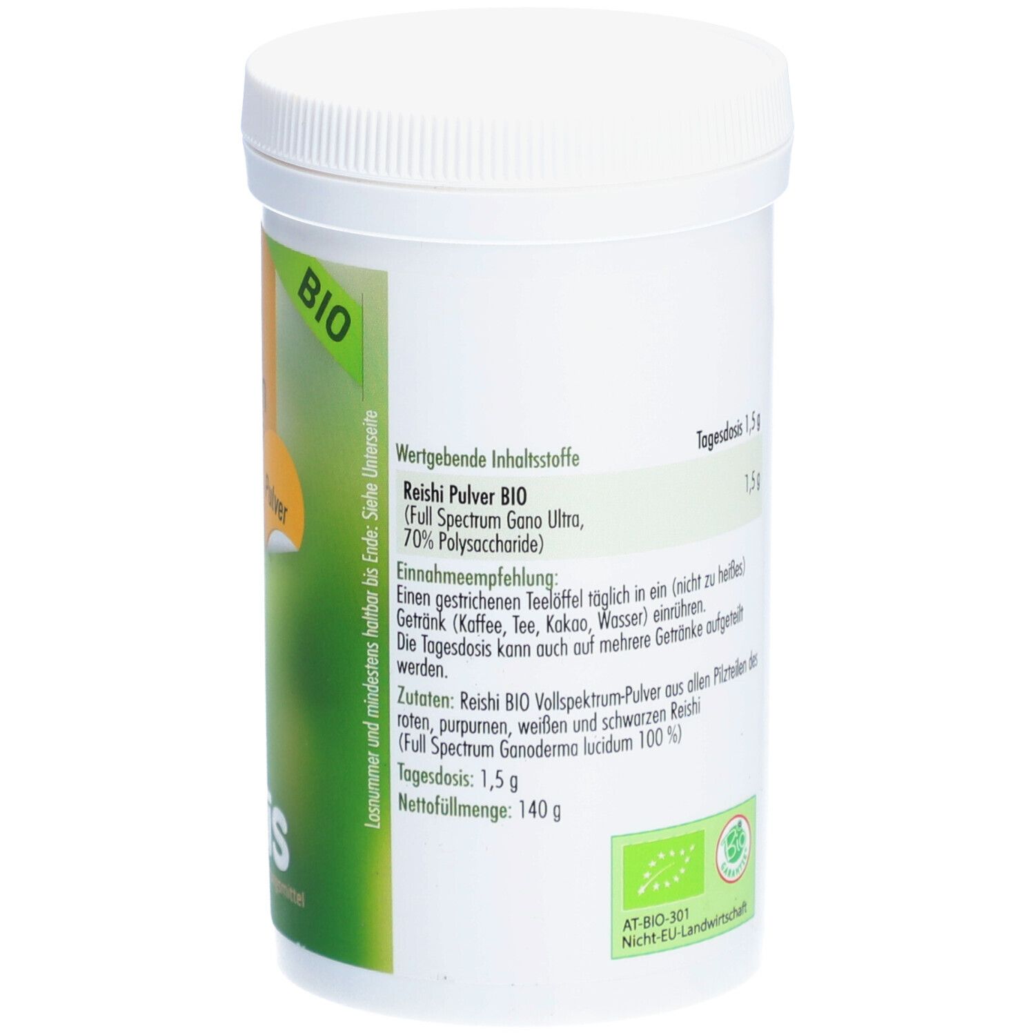 reishi 4 sorten Vitalpilz BIO