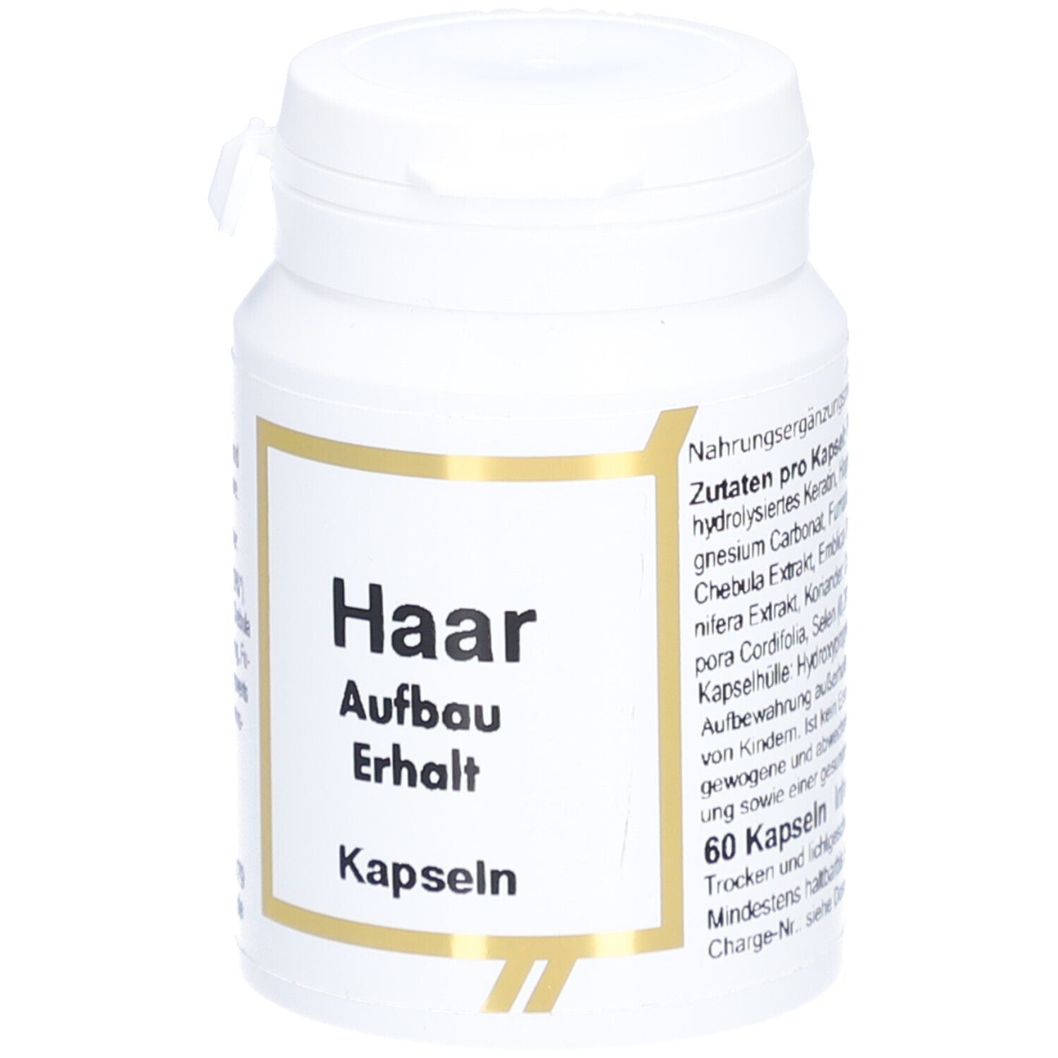 HAAR AUFBAU Erhalt Kapseln