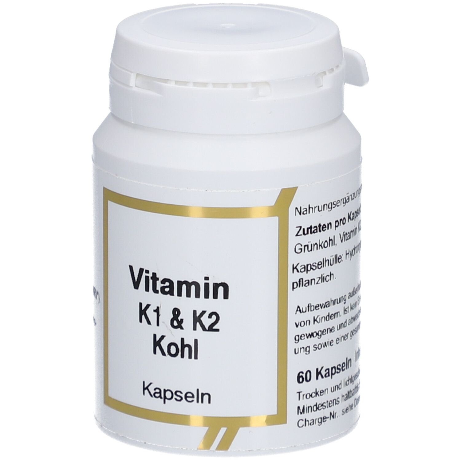 VITAMIN K1 PLUS K2 Kohl Kapseln