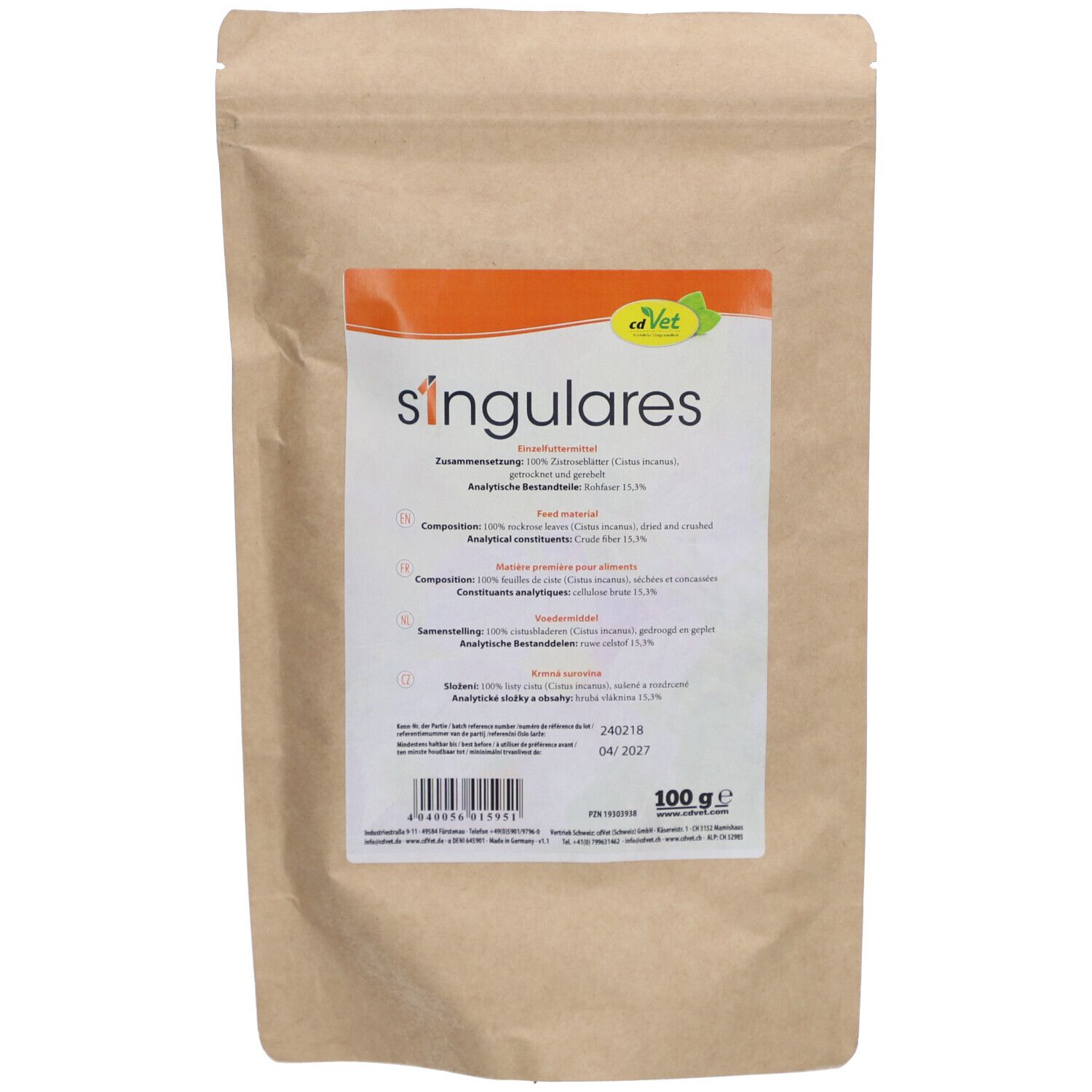 Singulares Zistrose