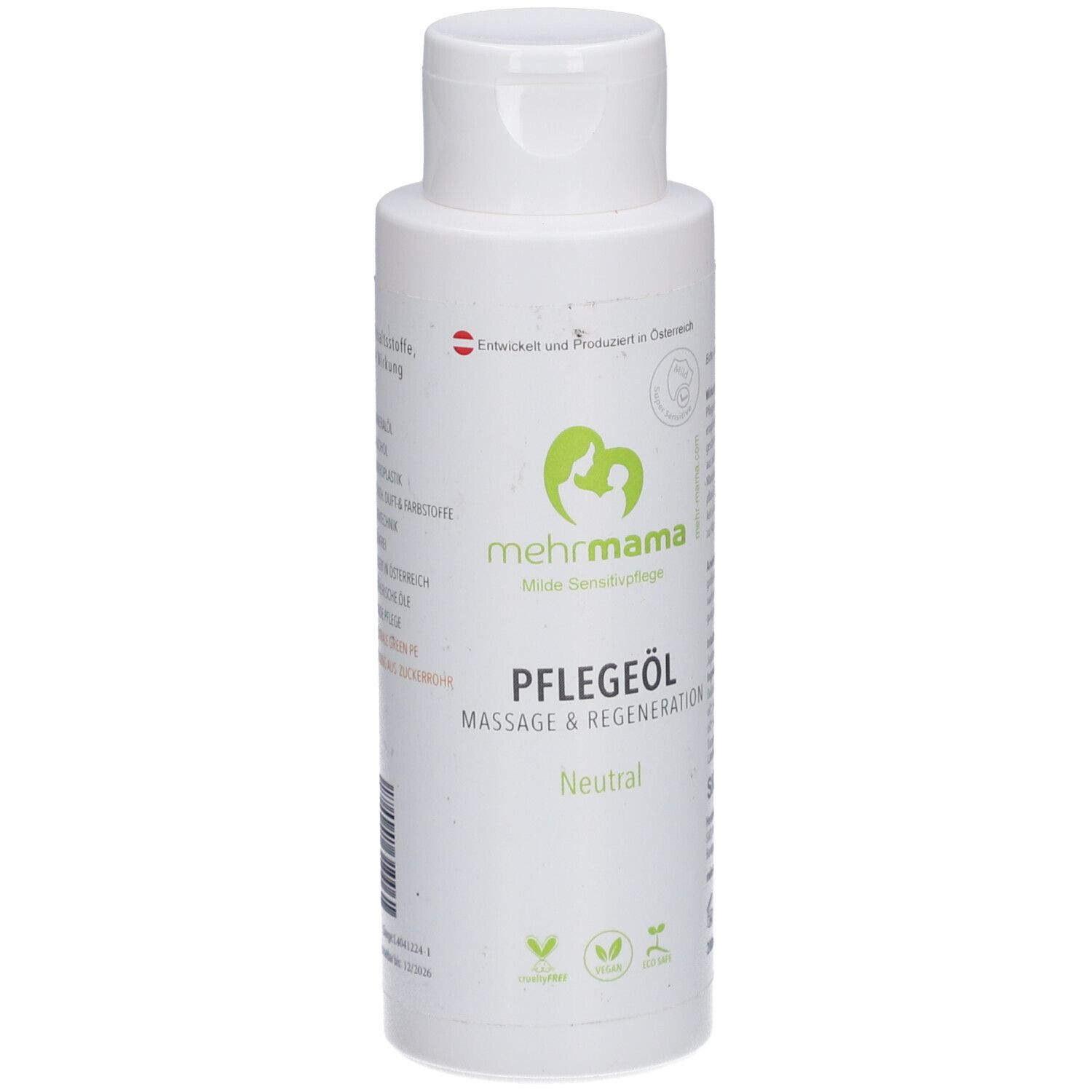 mehrmama Pflegeöl Massage & Regeneration Neutral