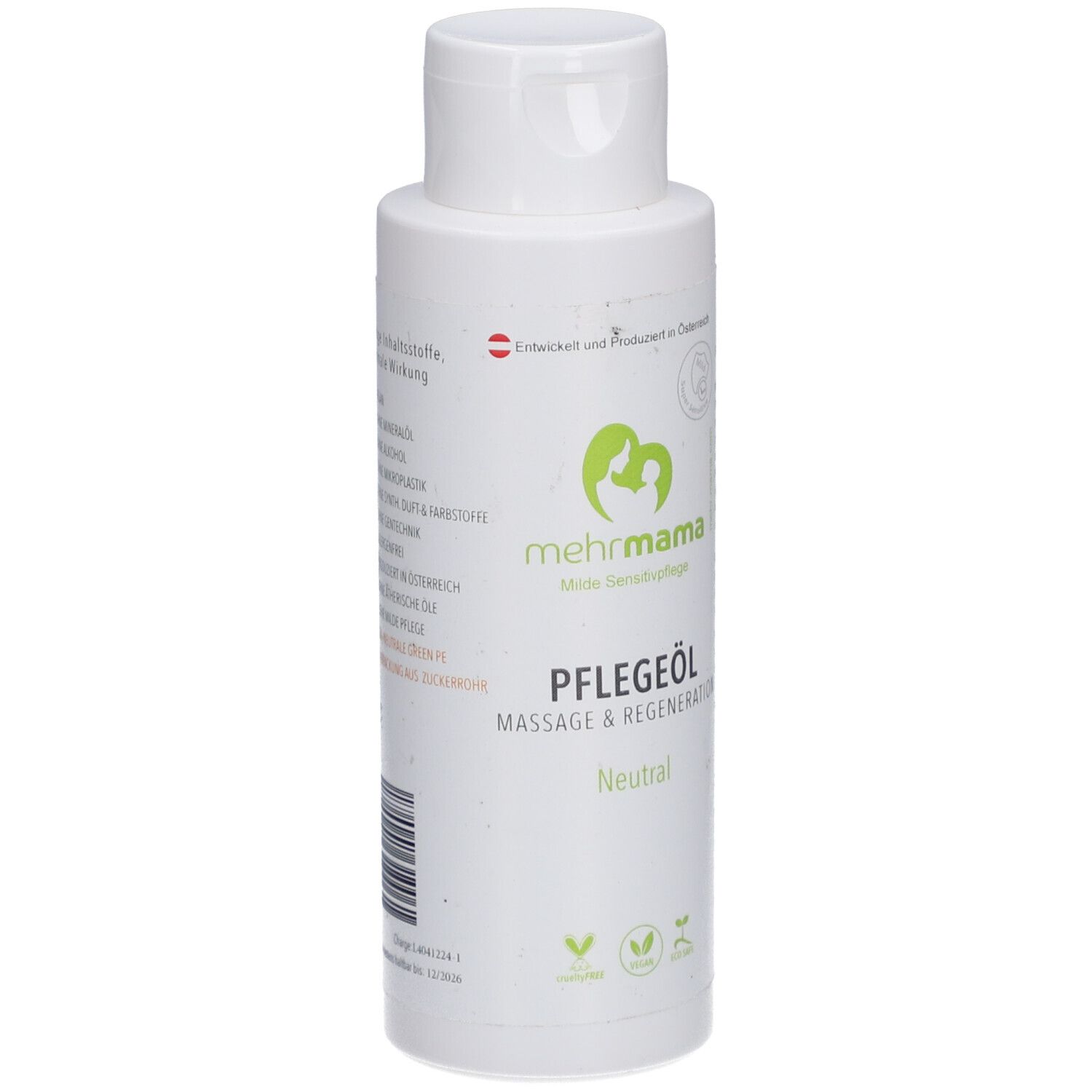 mehrmama Pflegeöl Massage & Regeneration Neutral