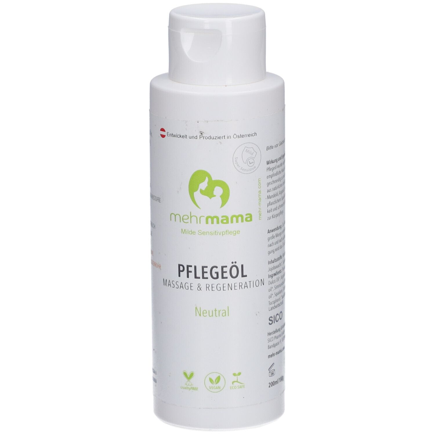 mehrmama Pflegeöl Massage & Regeneration Neutral