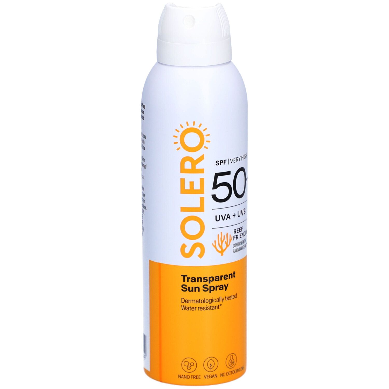 Solero Transparent Sun Spray SPF 50+