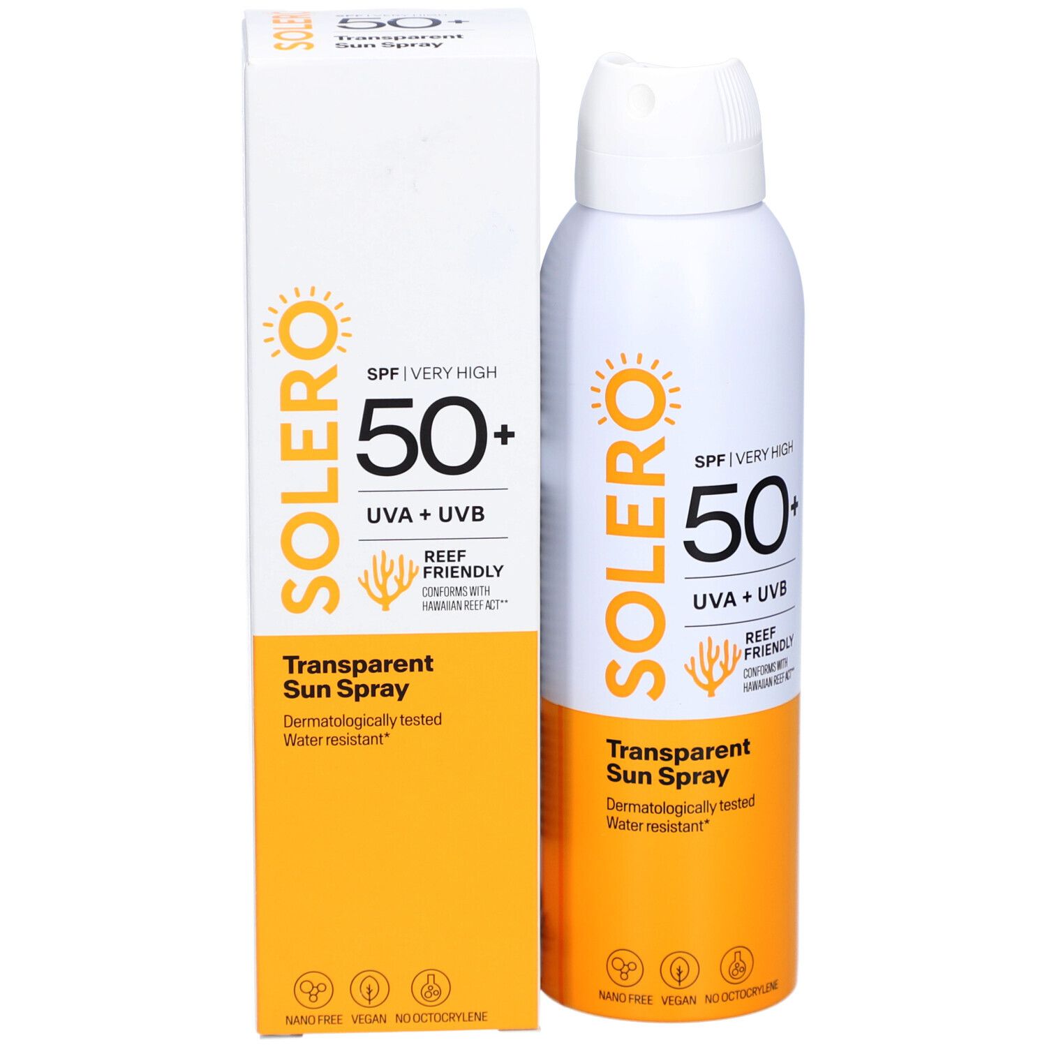 Solero Transparent Sun Spray SPF 50+