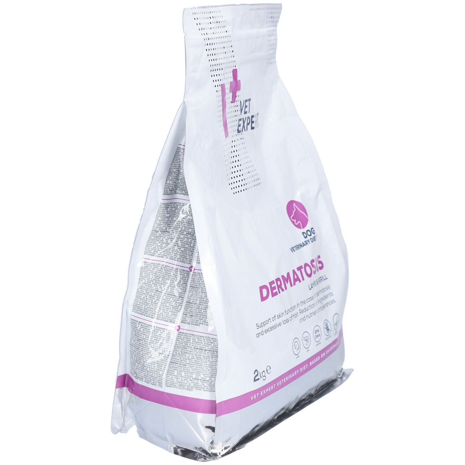 VETEXPERT Dermatosis Dog 2kg – Lamm – VET Diätfutter