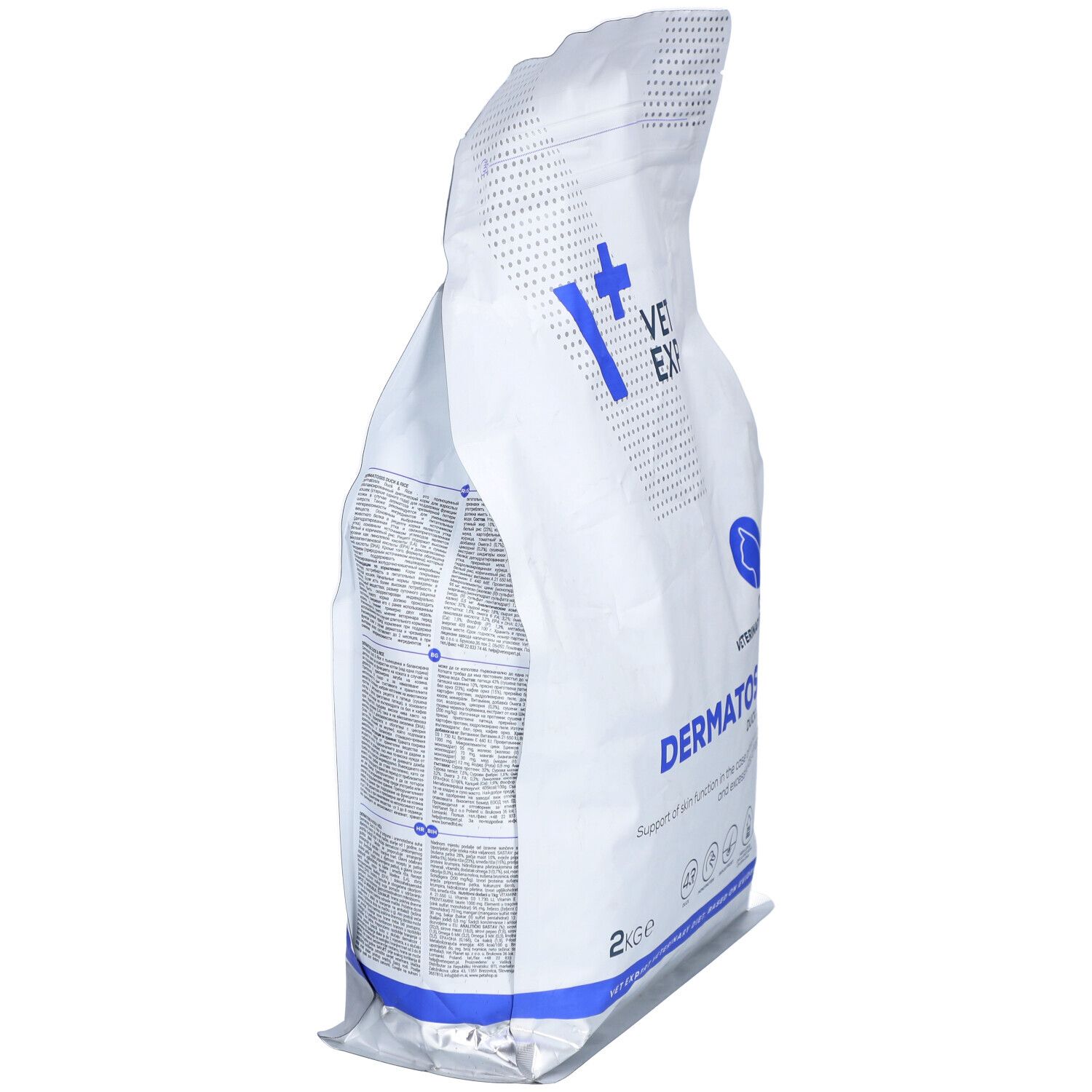 VetExpert VD Cat Dermatosis Ente & Reis 6 kg – Spezialfutter für Haut & Fell