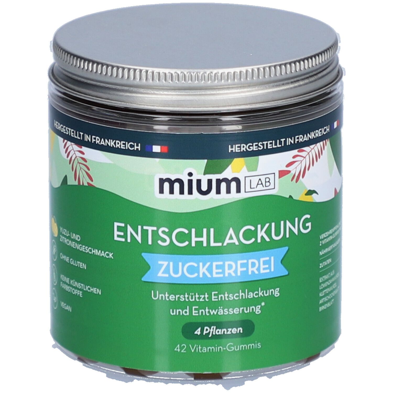 miumLAB Entschlackung Zuckerfrei