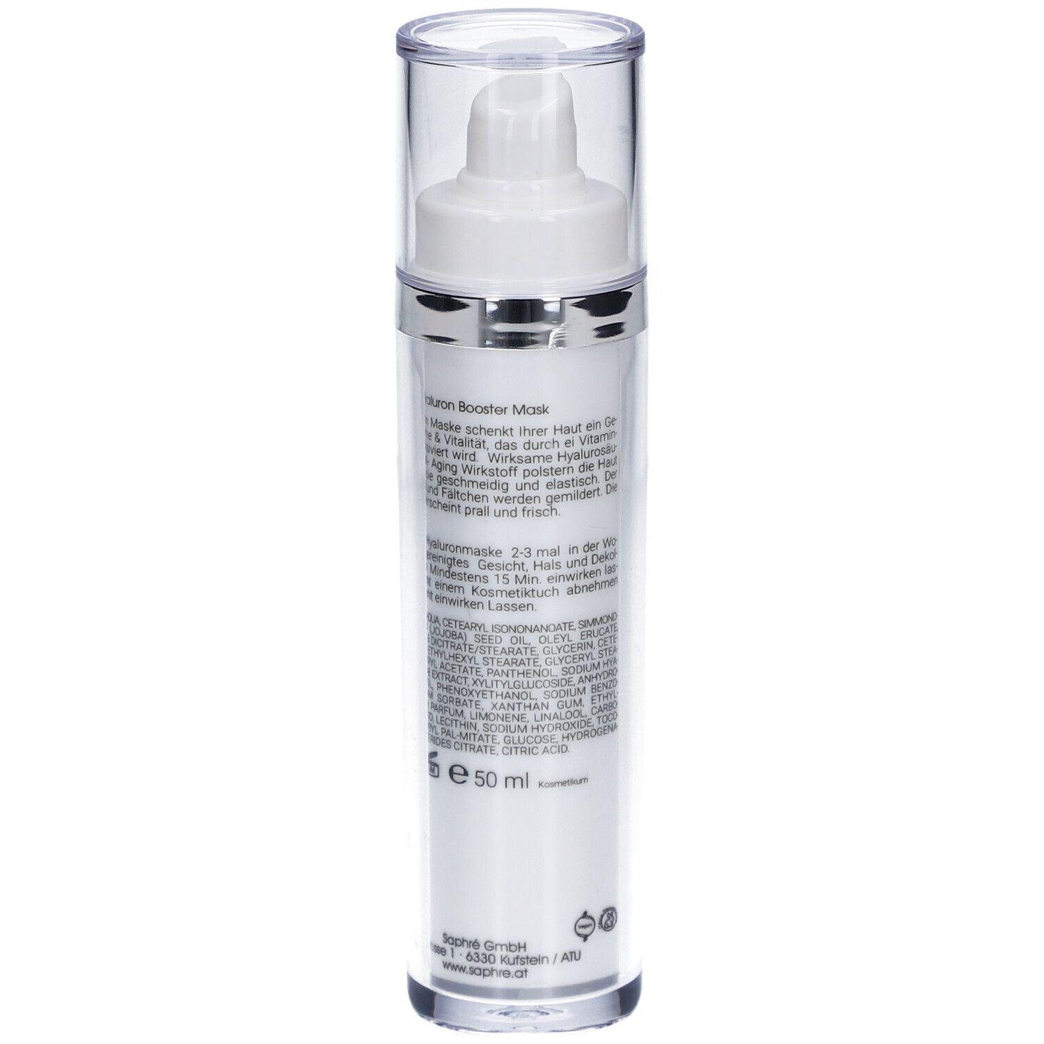 SAPHRÈ Hyaluron Booster Mask