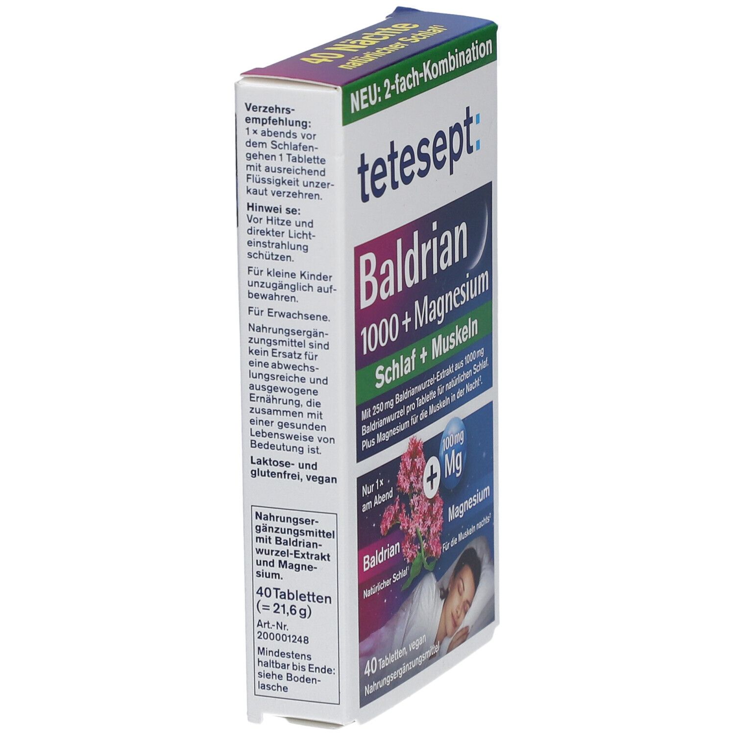 Tetesept Baldrian 1000 + Magnesium