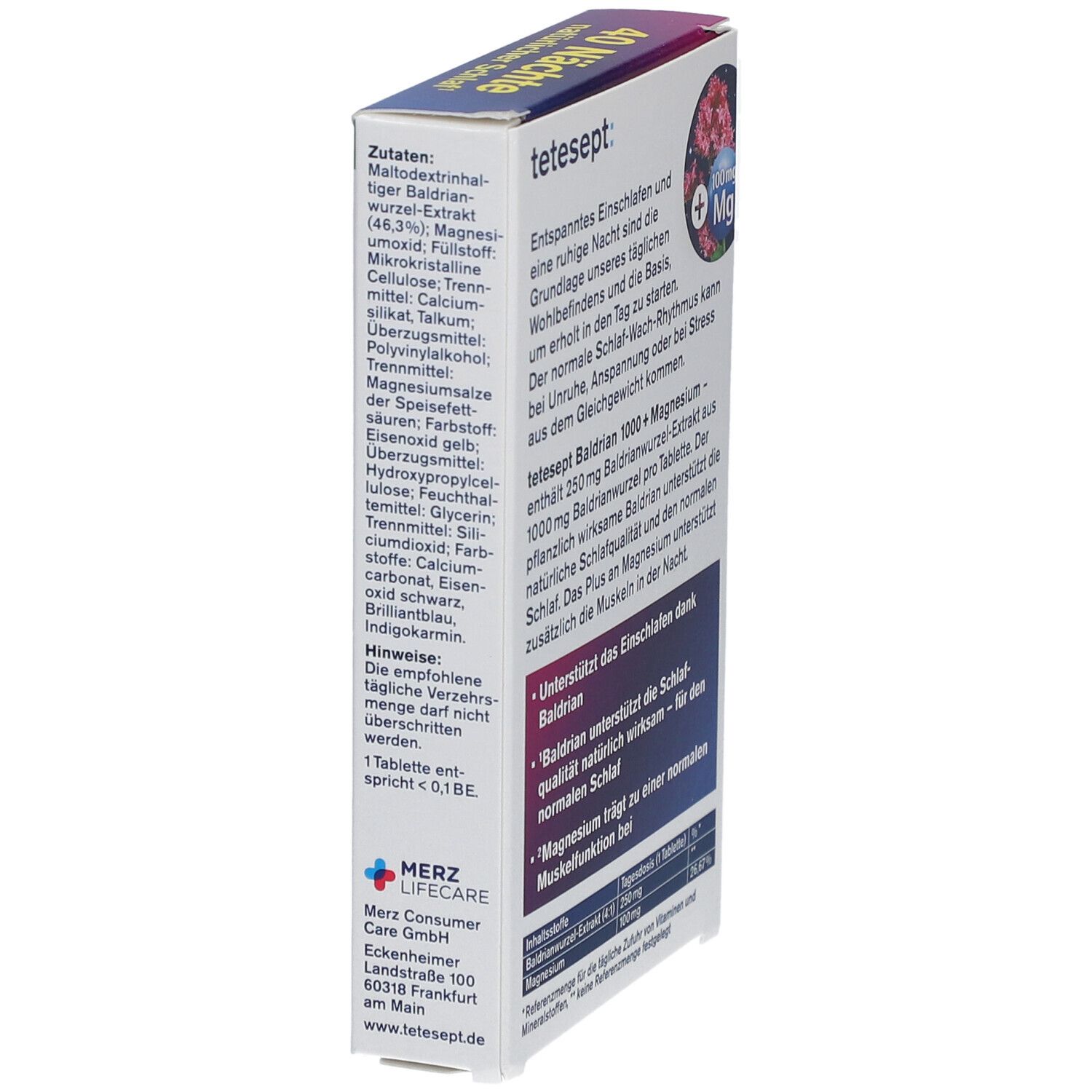Tetesept Baldrian 1000 + Magnesium