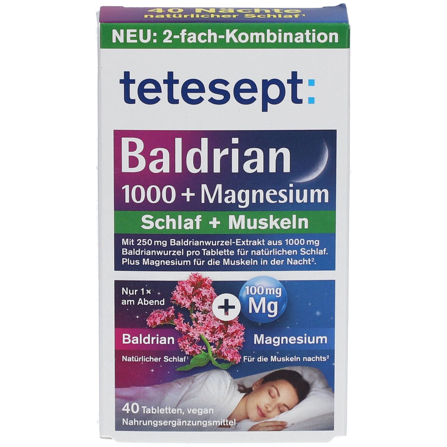 Tetesept Baldrian 1000 + Magnesium