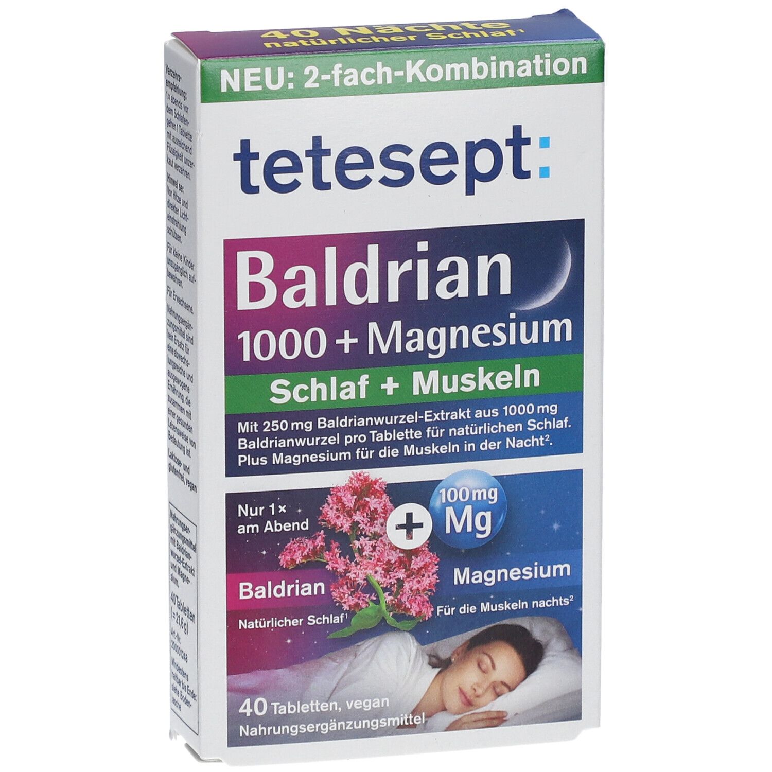 Tetesept Baldrian 1000 + Magnesium