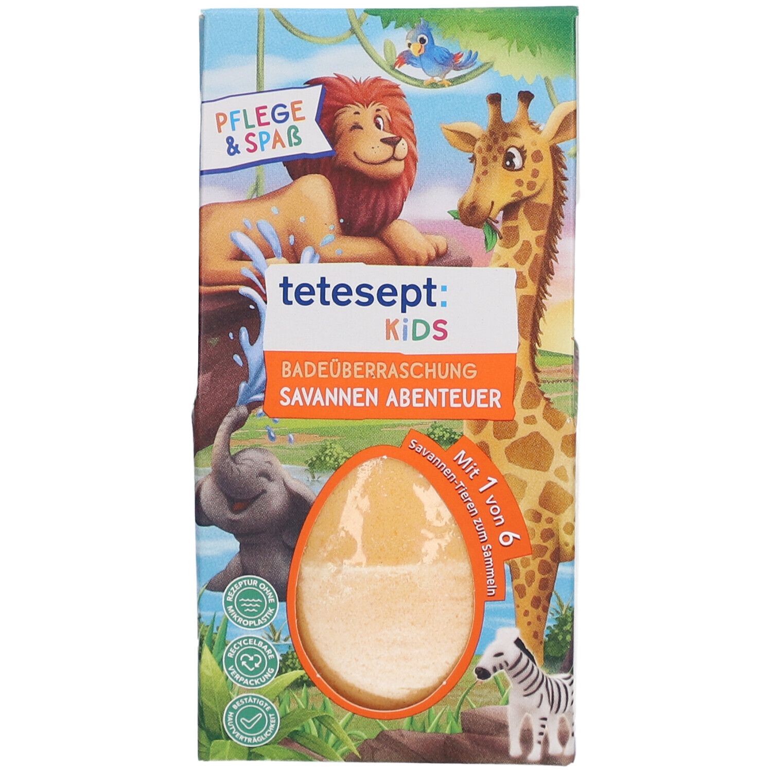 tetesept® Kids Badeüberraschung Savannen Abenteuer