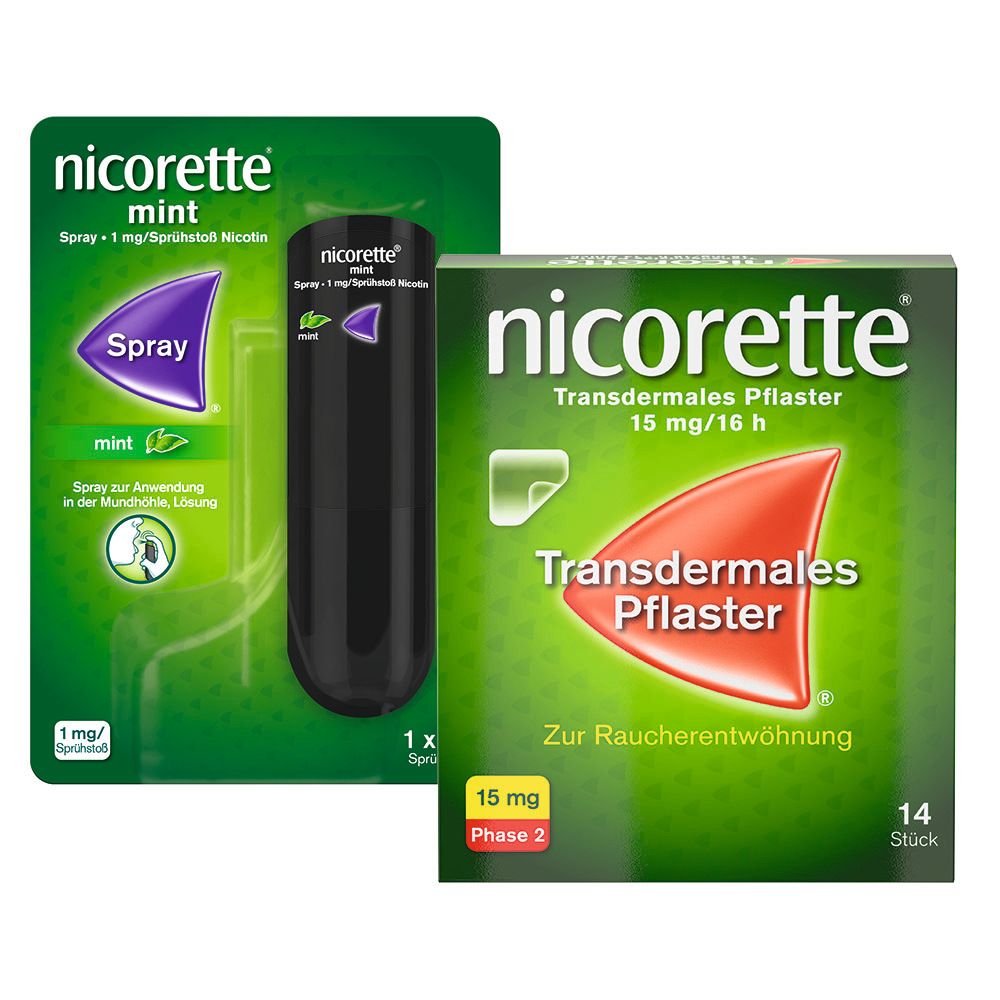 nicorette® Kombi-Therapie Set