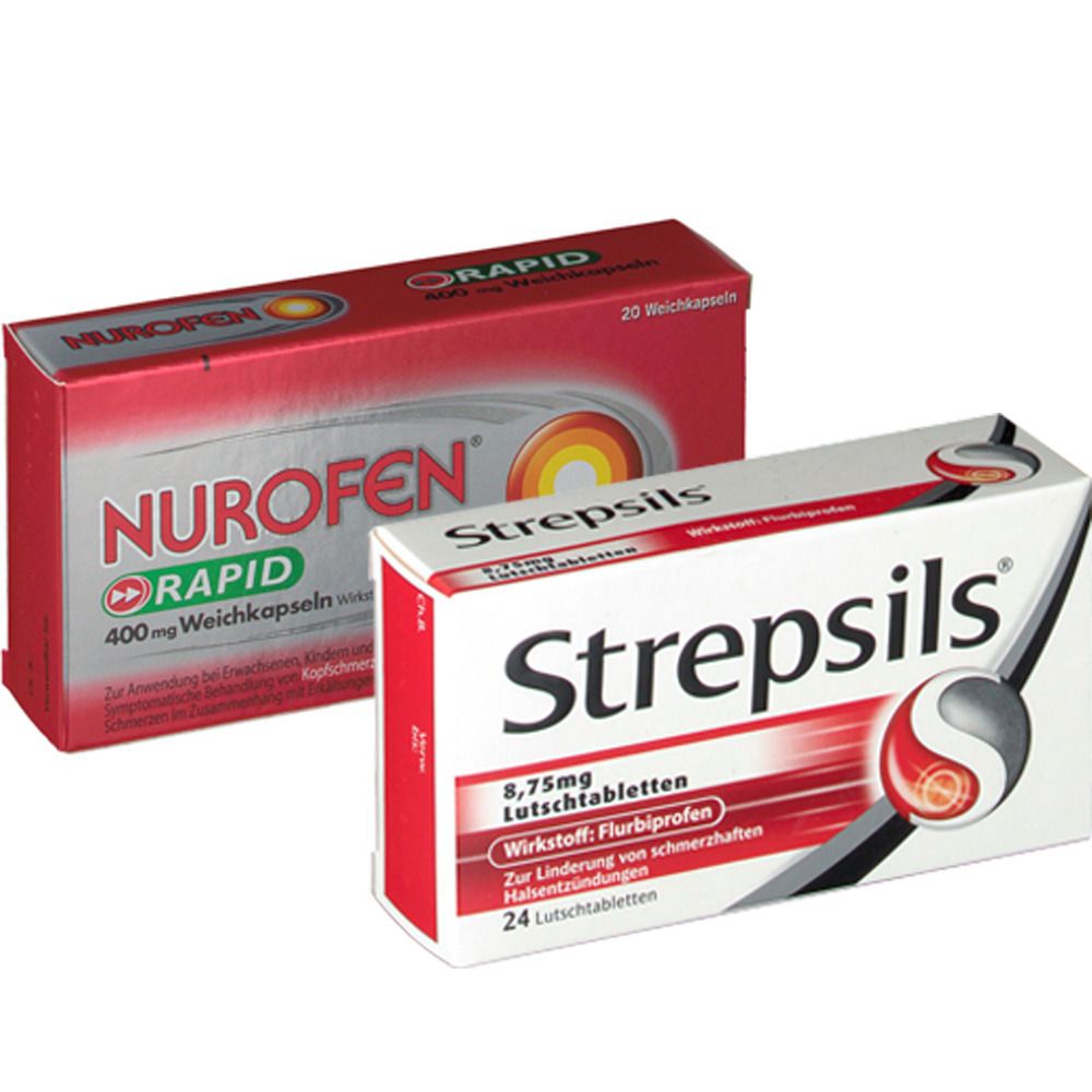 Strepsils® & NUROFEN Rapid Spar-Set
