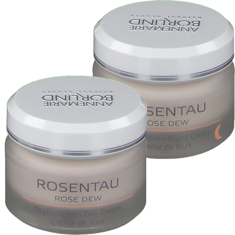 BÖRLIND ROSENTAU Tagescreme 50 ml + Nachtcreme 50 ml