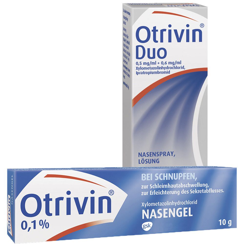 Otrivin® Nasengel + Nasenspray