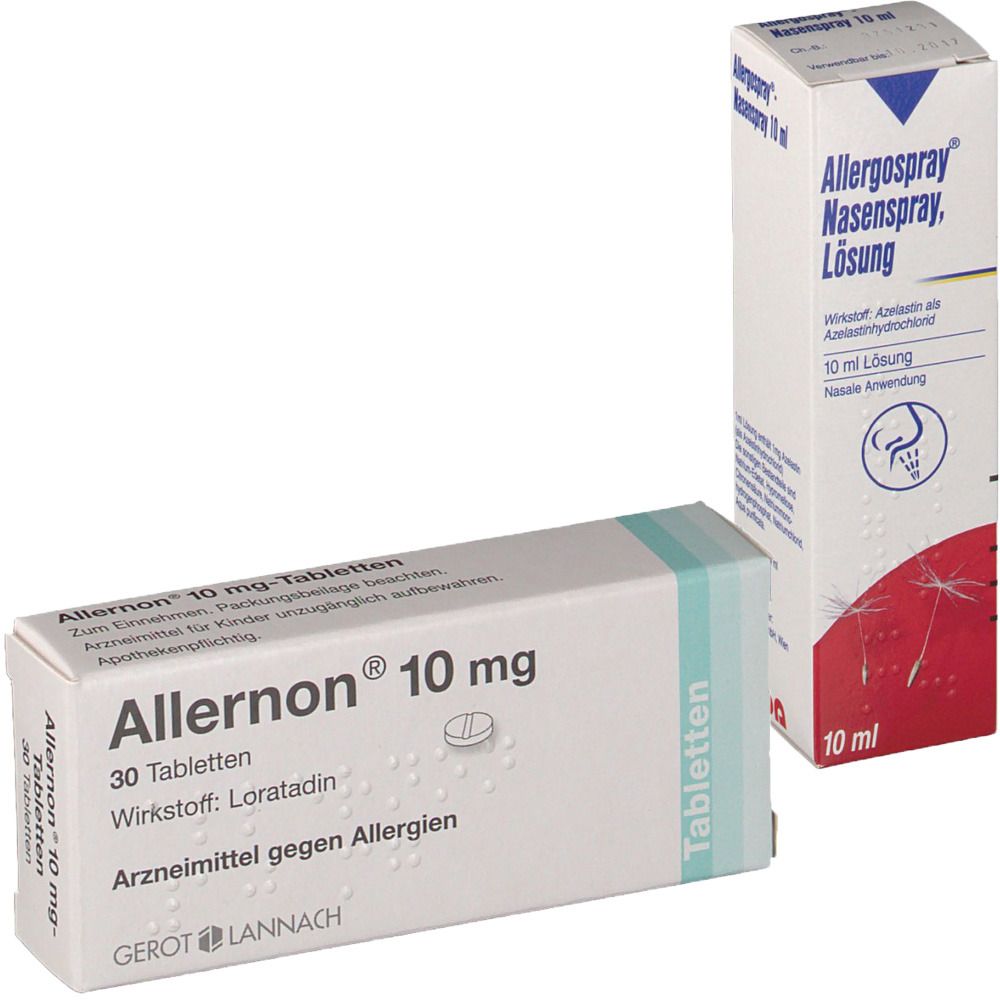 Allernony® 10 mg 30 Tabletten + Allergospray® Nasenspray 10 ml