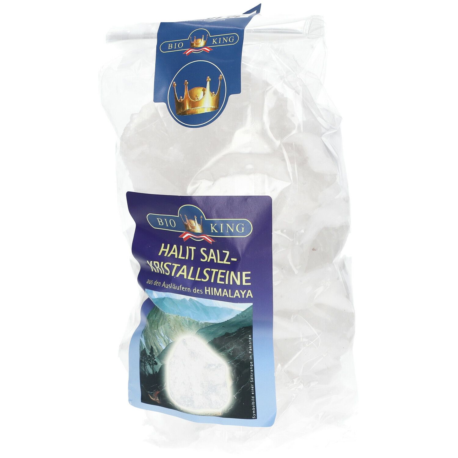 BioKing Halit Salz-Kristallsteine 1000 g Salz