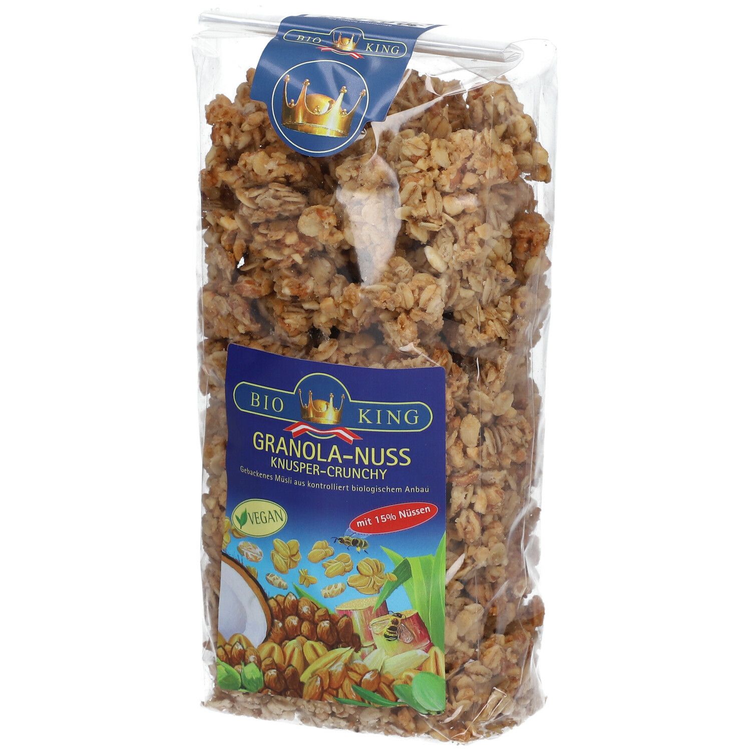 BioKing Bio Granola-Nuss Knusper-Crunchy 375 g Sonstige