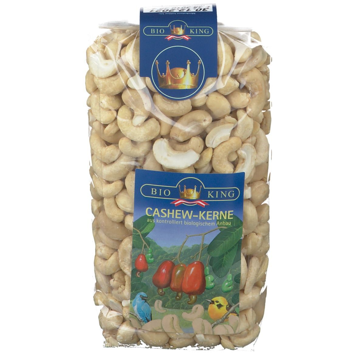 BioKing Bio Cashew-Kerne 500 g Kerne