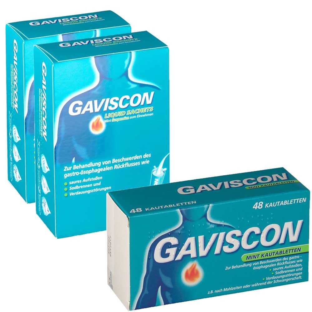 GAVISCON Sachets und Kautabletten Sparset