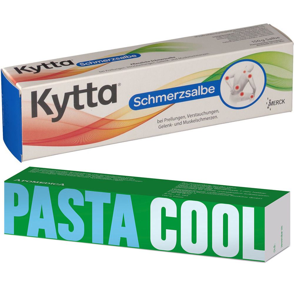 Kytta® Schmerzsalbe + Pasta Cool Set