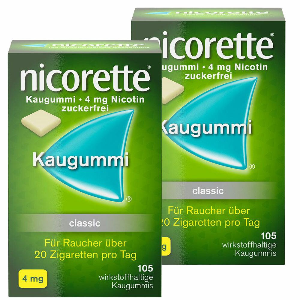 nicorette® Kaugummi classic 4mg