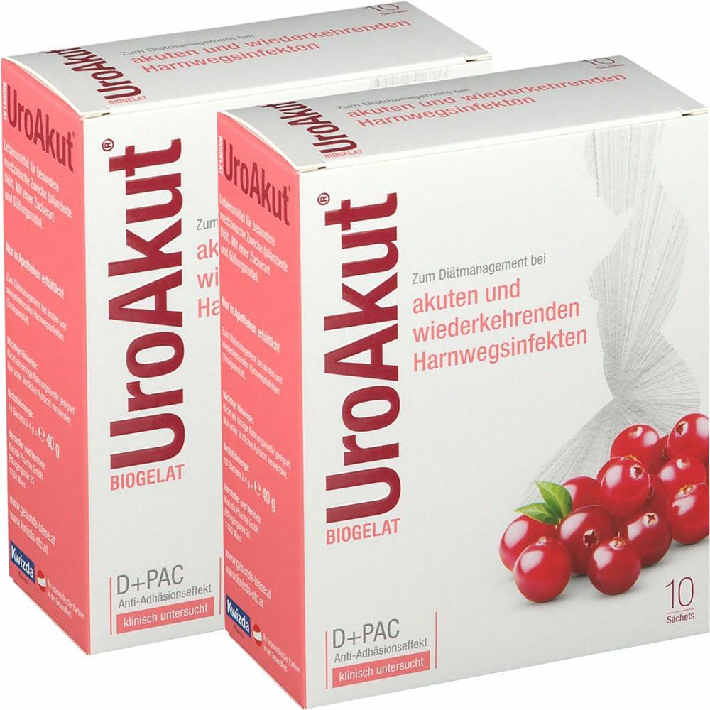 BIOGELAT UroAkut® D-Mannose Cranberry