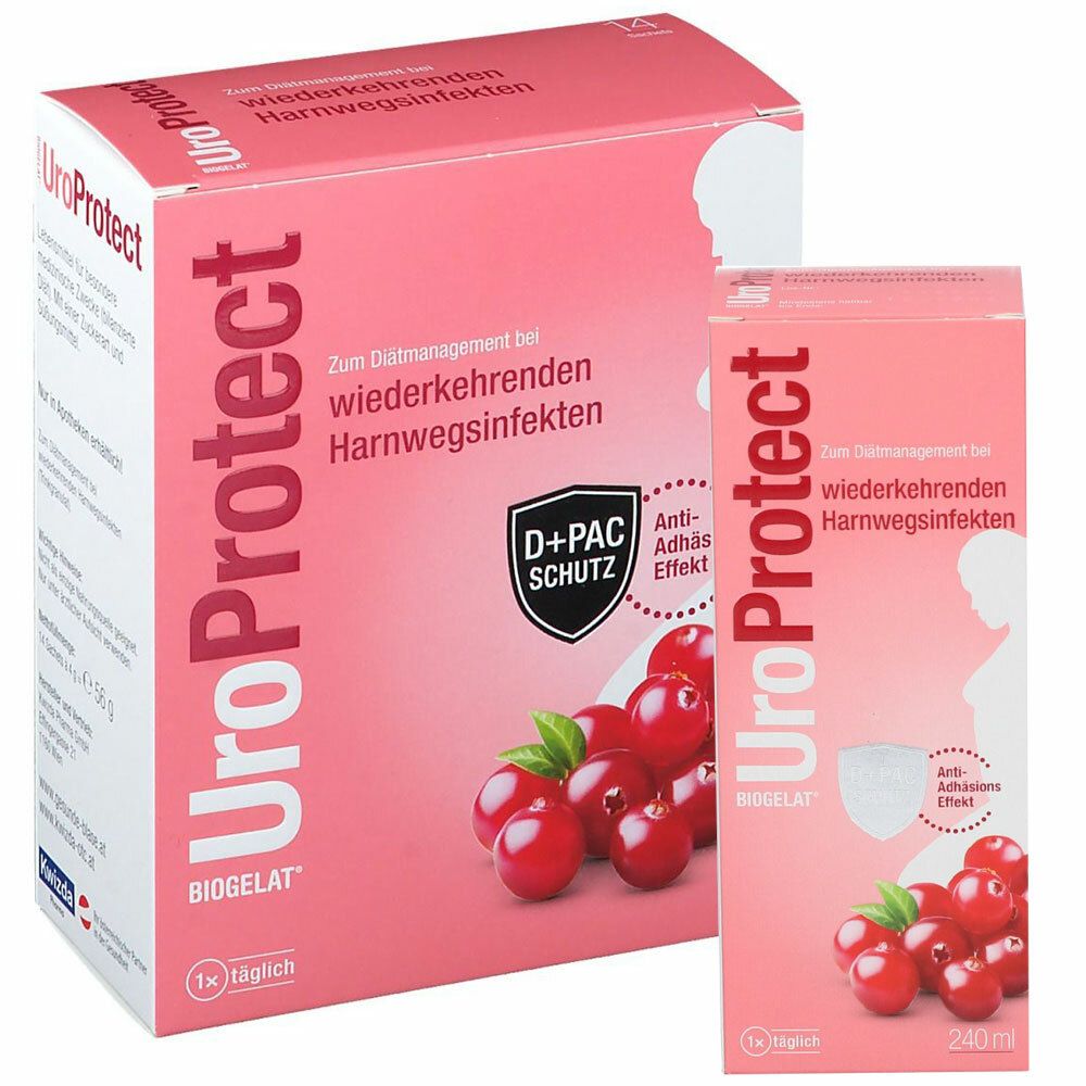 BIOGELAT® UroProtect D-Mannose und Cranberry + BIOGELAT® UroProtect