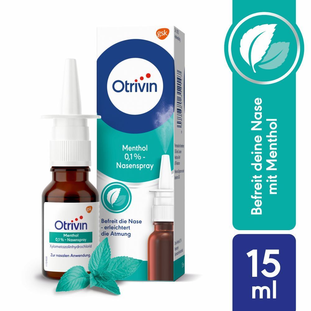 Otrivin® Nasenspray Menthol 0,1% thumbnail