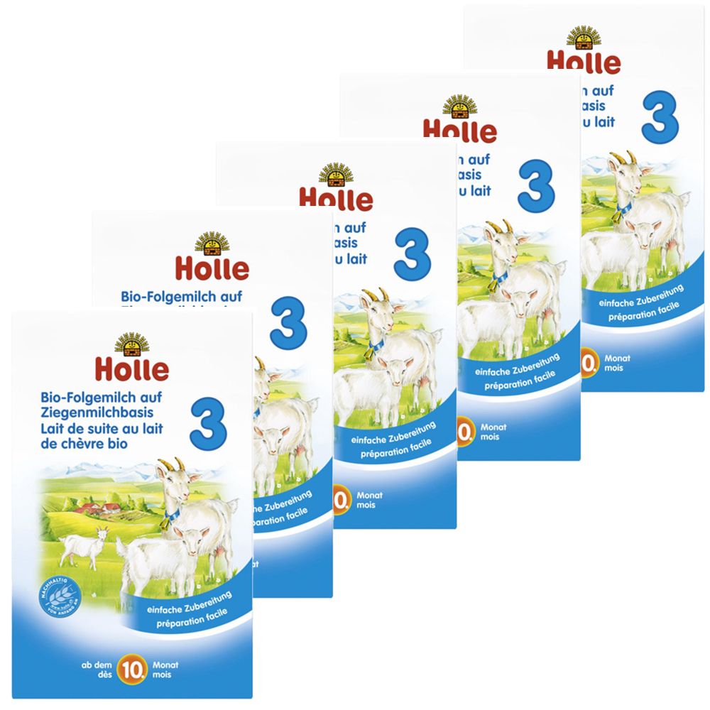 Holle Bio 3 Folgemilch auf Ziegenmilchbasis ab dem 10. Monat