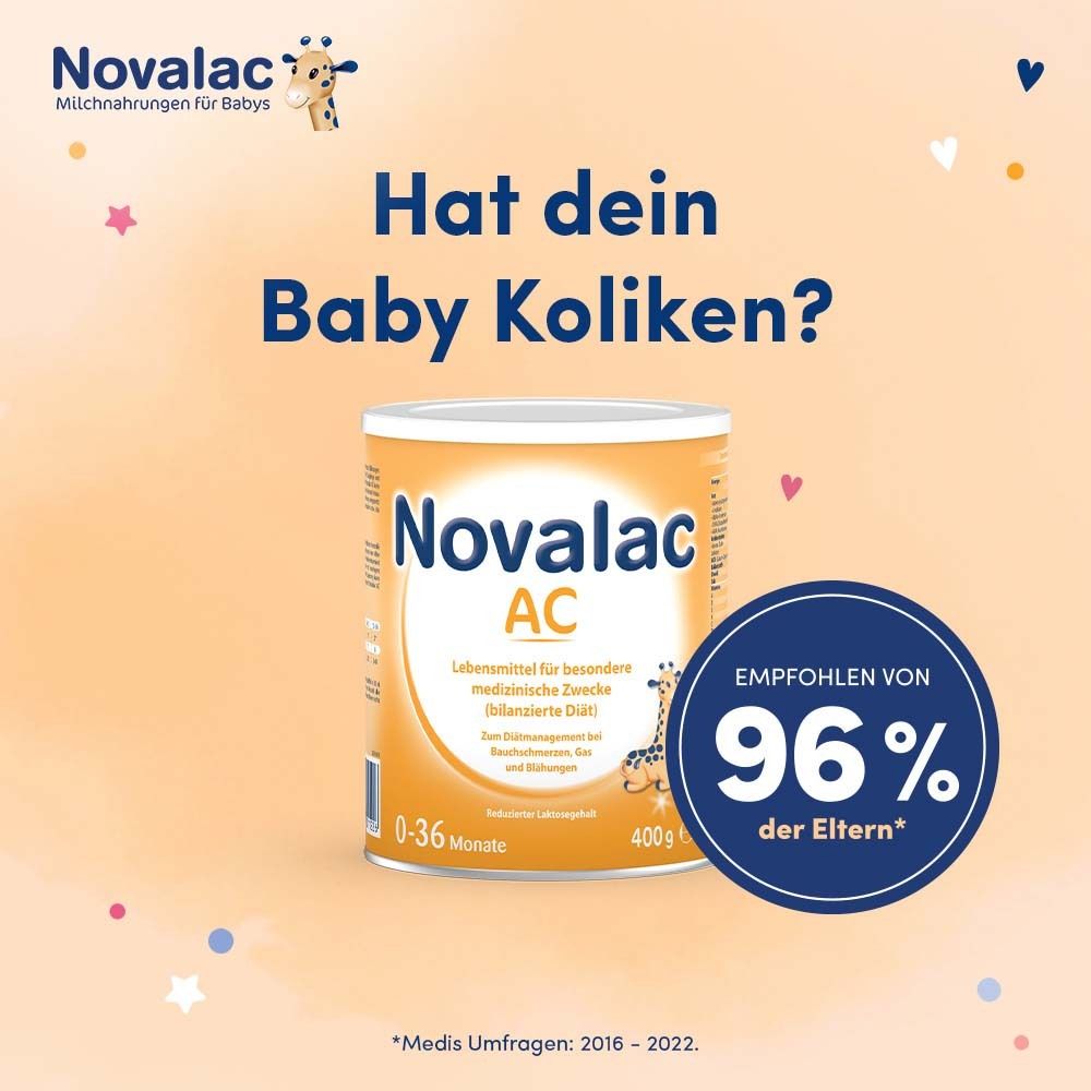 Novalac AC Spezialnahrung von Geburt an
