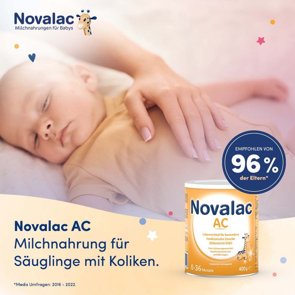 Novalac AC Spezialnahrung von Geburt an