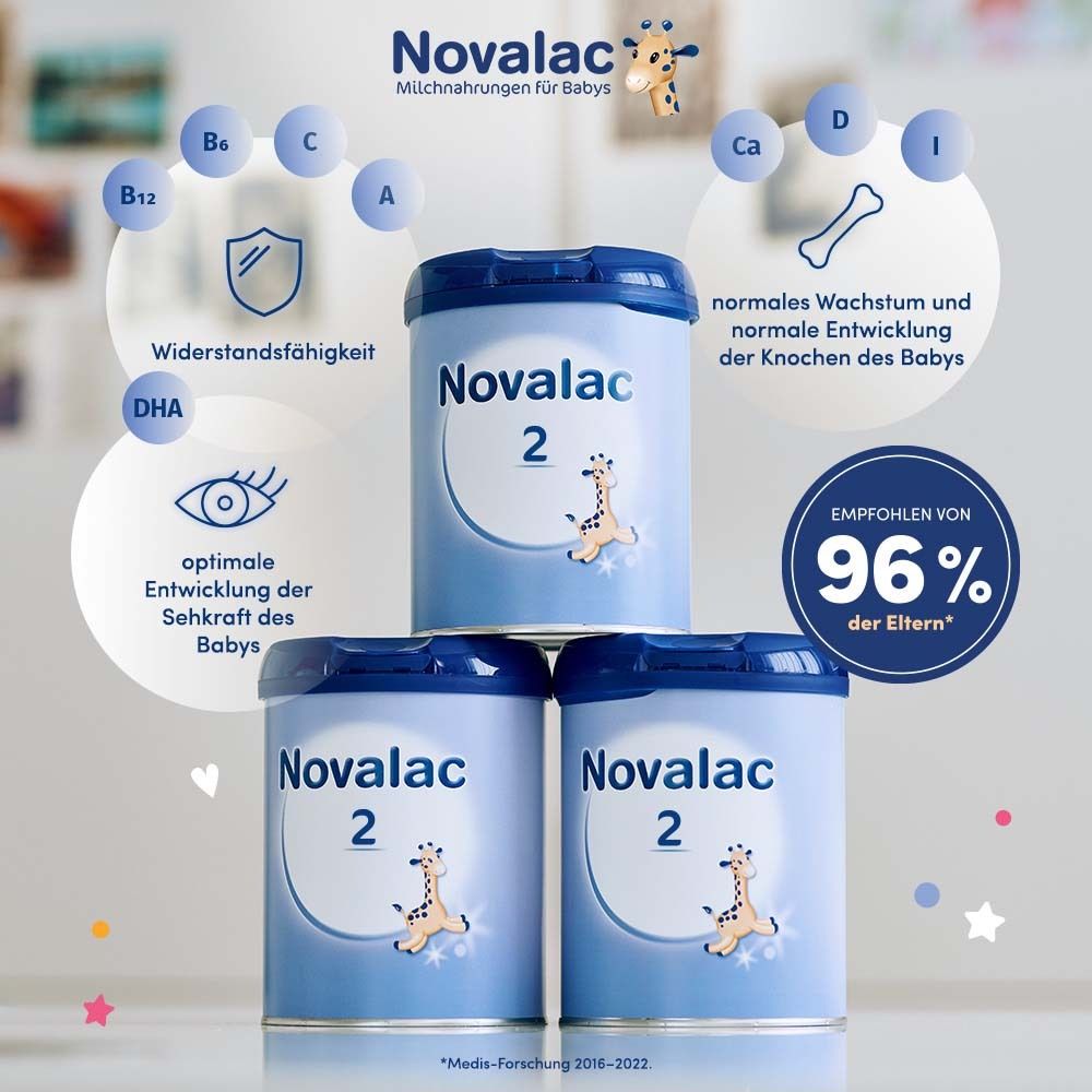 Novalac 2 Folgemilch ab dem 6. Monat