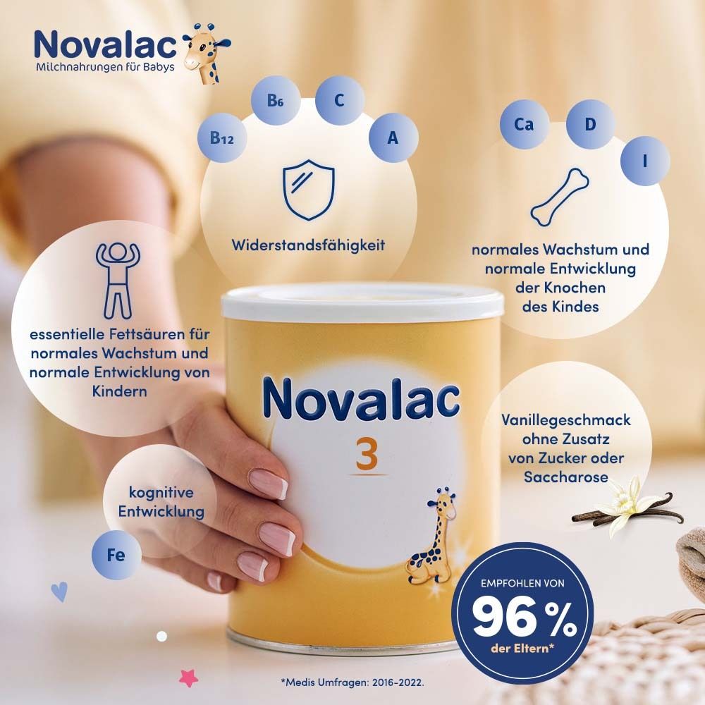 Novalac 3 Folgemilch ab dem 12. Monat